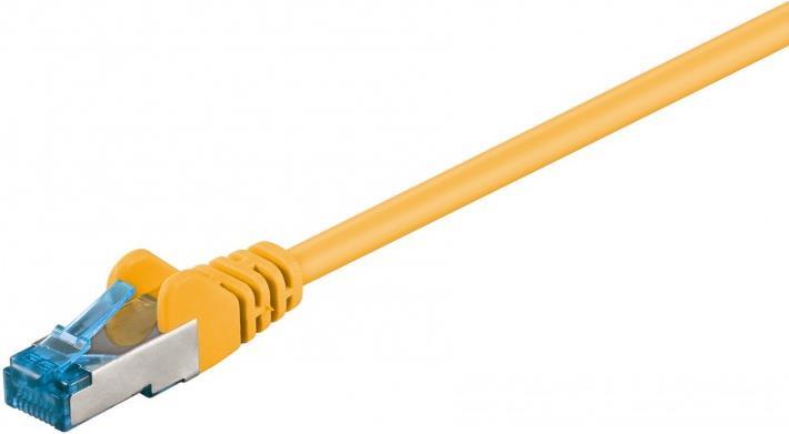 DSIT CAT 6a Netzwerkkabel LSOH - S/FTP - 2 Meter - Gelb (DC-6A7-020)