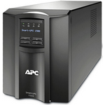 APC Smart-UPS SMT1500IC - USV - Wechselstrom 220/230/240 V - 1000 Watt - 1500 VA - RS-232, USB - Ausgangsanschlüsse: 8 - Schwarz - mit APC SmartConnect