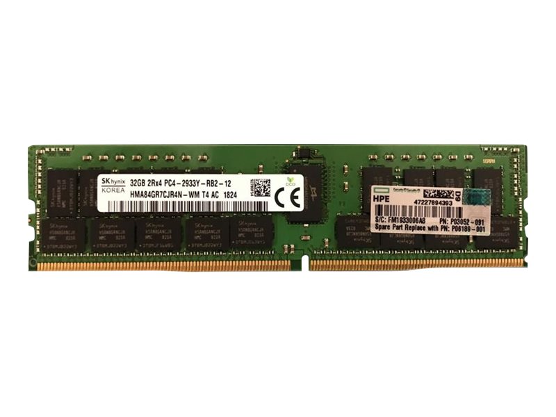 HPE P06189-001 DDR4 Speichermodul 32 GB 1 x 32 GB 2933 MHz PC4-23400 ECC Registriert