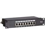 DS-IT Patchpanel 10”, 8-fach FTP Patchpanel CAT 6 (DS-10Patch6-8FTP)