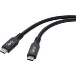 Renkforce RF-4870098 USB Kabel 0,8 m USB4 Gen 2x2 USB C Schwarz (RF-4870098)