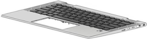 HP M03902-051 - Tastatur - 33,8 cm (13.3 ) - Touchscreen - Tastatur mit Hintergrundbeleuchtung - HP - EliteBook x360 830 G7 (M03902-051)
