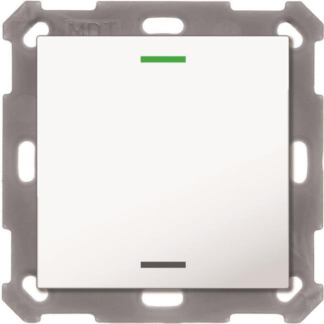 MDT BE-TAL55T1.01 Taster Light 55 1-Fach RGBW Neutral (BE-TAL55T1.01)