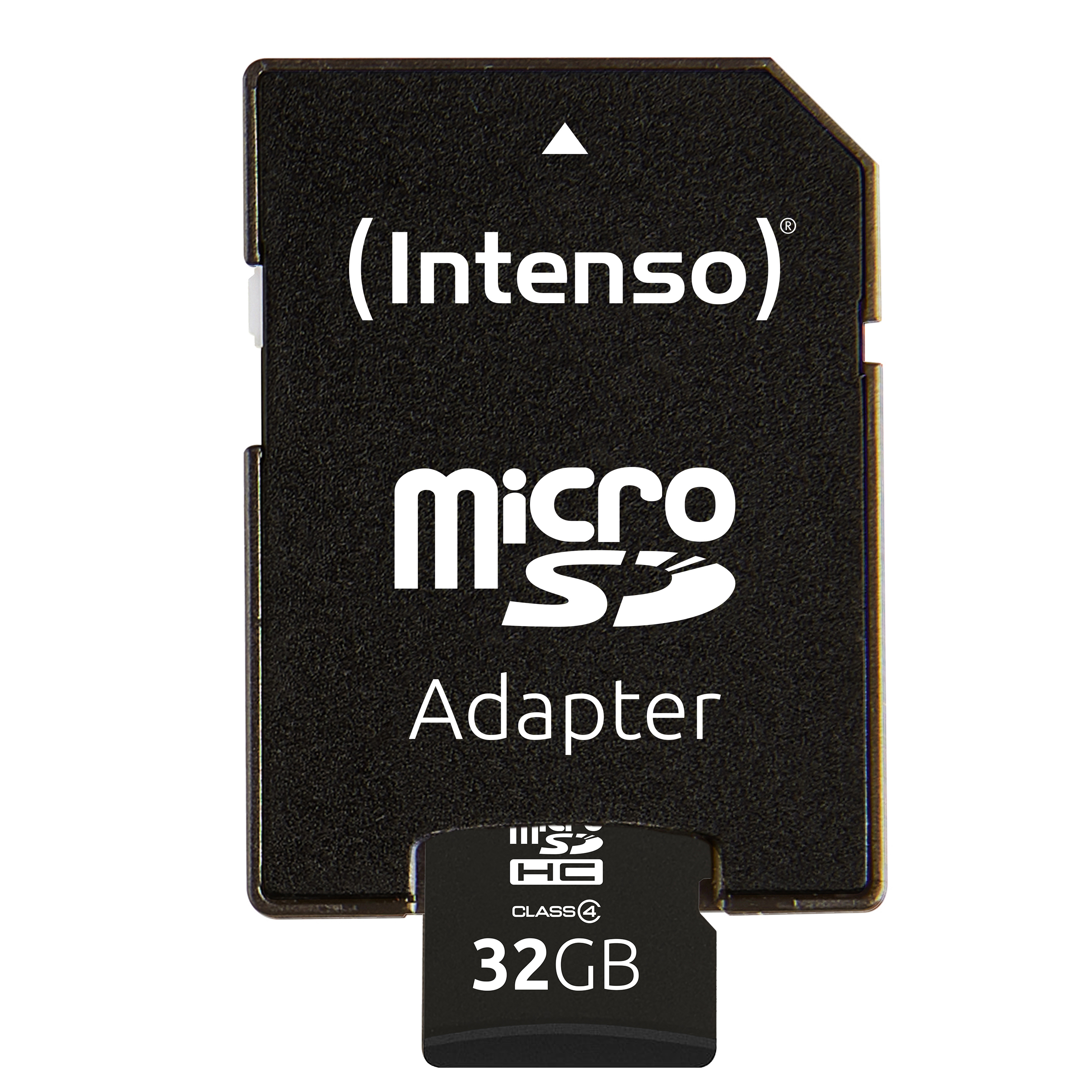Intenso microSDHC Karte 32 GB Class 4 inkl. SD-Adapter Schwarz