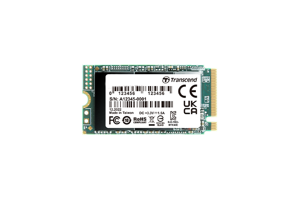 Transcend PCIe SSD 400S M.2 256 GB PCI Express 3D NAND NVMe (TS256GMTE400S)