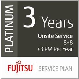 Ricoh Scanner Service Program 3 Year Platinum Service Plan for Fujitsu Mid-Volume Production Scanners (U3-PLAT-MVP)
