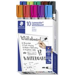 10 STAEDTLER Whiteboard-Marker farbsortiert 2,0 mm (351 B10)