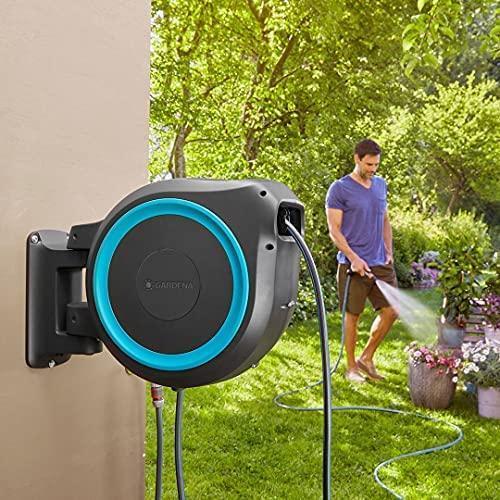 Gardena RollUp XL Schlauchbox 35 m Schwarz, Blau