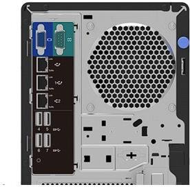 Lenovo ThinkSystem ST50 V3 Tower Server Intel Xeon E-2414 16 GB RAM 1,92 TB SSD Schwarz
