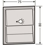 Renz Metallwaren Komb.Klingel/Lichtmodul 97-9-85274 ws - Klingel/Gong (97-9-85274.9016)