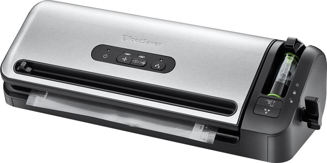 FoodSaver FFS017X Vakuumierer Schwarz, Edelstahl