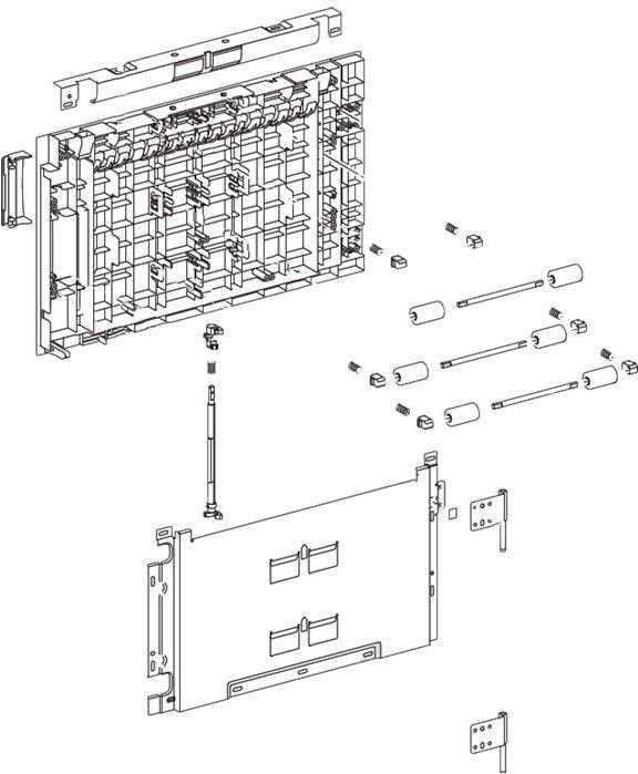 Lexmark X95x SVC Doors 3tm left (40X6678)