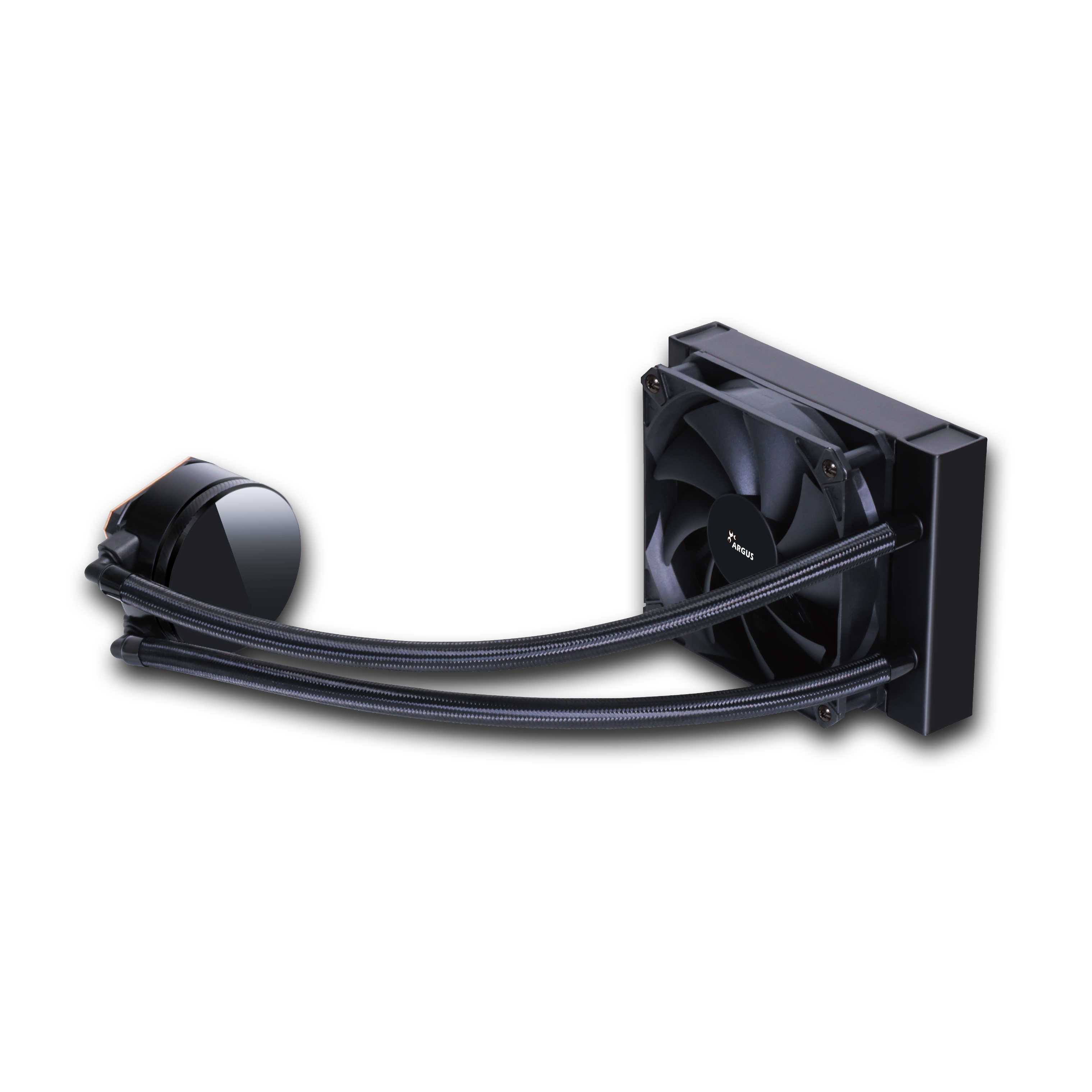 Inter-Tech Argus Iceman B-120 120 mm Schwarz