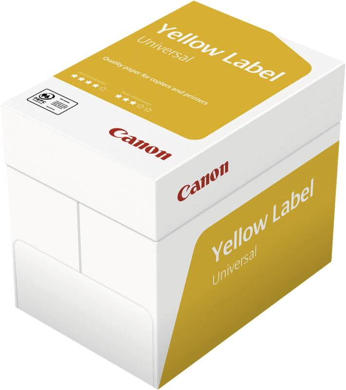 Canon Yellow Label Universal WOP510 Druckerpapier A4 80 g/m² 500 Blatt Weiß