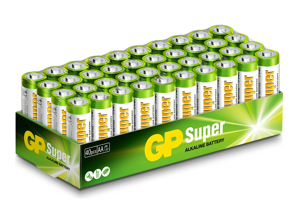 GP GP Super 15A/LR6 AA 1.5 V Mehrfarbig