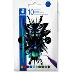 STAEDTLER Fasermaler cool & cute 10er-Set im Kartonetui retail (326 C10 E1)