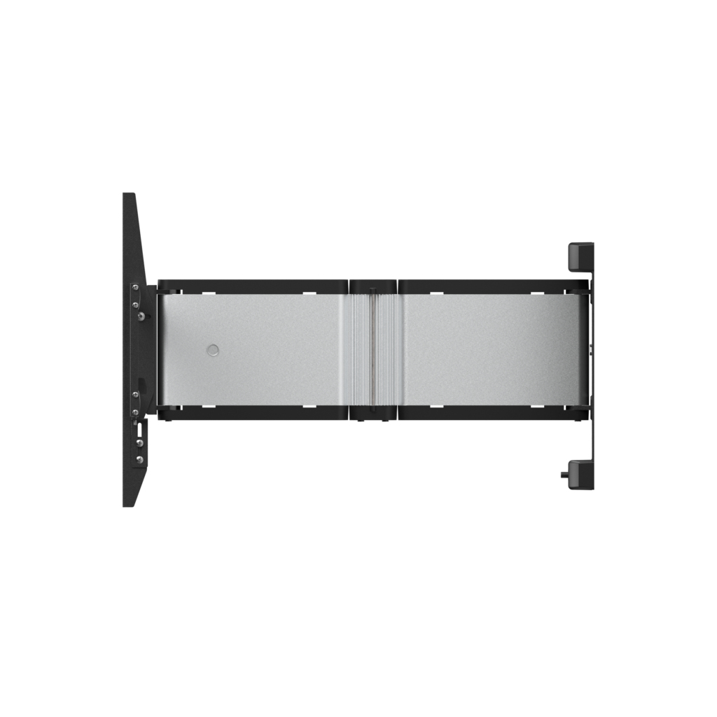 SMS Icon 3D Wandhalterung Aluminium Schwarz