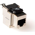 ACT CAT6A Keystone Jack full shielded punch down. Type: CAT6A Keystone shielded c6a (TD6023)