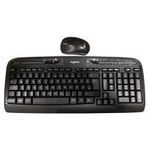 Logitech Wireless Combo MK330, Tastatur-und-Maus-Set, Deutsch, Schwarz (920-003967)