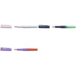 FABER-CASTELL Füllhalter POLY PEN, blushing sky, M Schaft besteht zu 75 % aus recyceltem Kunststoff, - 1 Stück (241017)