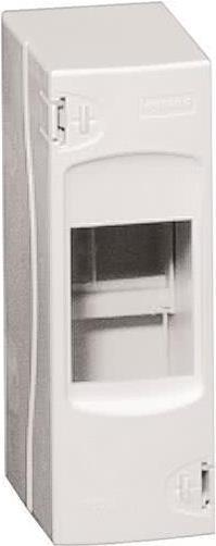 Legrand AP-Kleinverteiler 1-reihig 01302 EKINOXE reinweiß 2TE 140x30x72mm (001302)