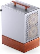 Jonsbo T7 PC-Gehäuse, Midi-Tower, mATX, Tempered Glass - silber(T7 SILVER)