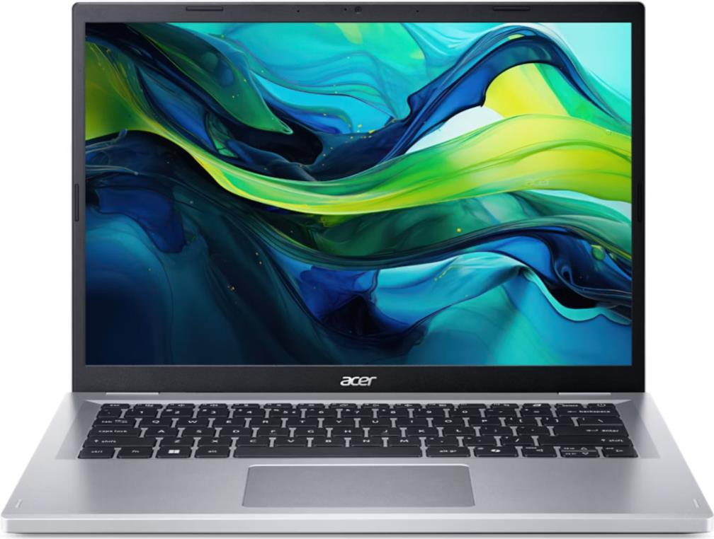 Acer Aspire AG14-21P-R5DQ AMD Ryzen™ 5 7520U Laptop 35,6 cm (14") Full HD 16 GB LPDDR5-SDRAM 1 TB SSD Wi-Fi 6 (802.11ax) Windows 11 Home Silber (NX.KSKEG.008)