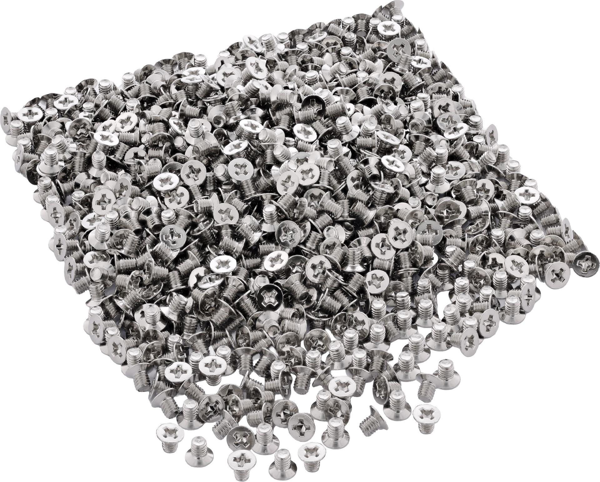 InLine 77781A Festplatten-Montageschraube M3 4mm Silber