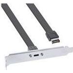 INLINE USB-Konsole USB-C (W) bis 20-poliger USB 3.1 Header (M) (33446H)