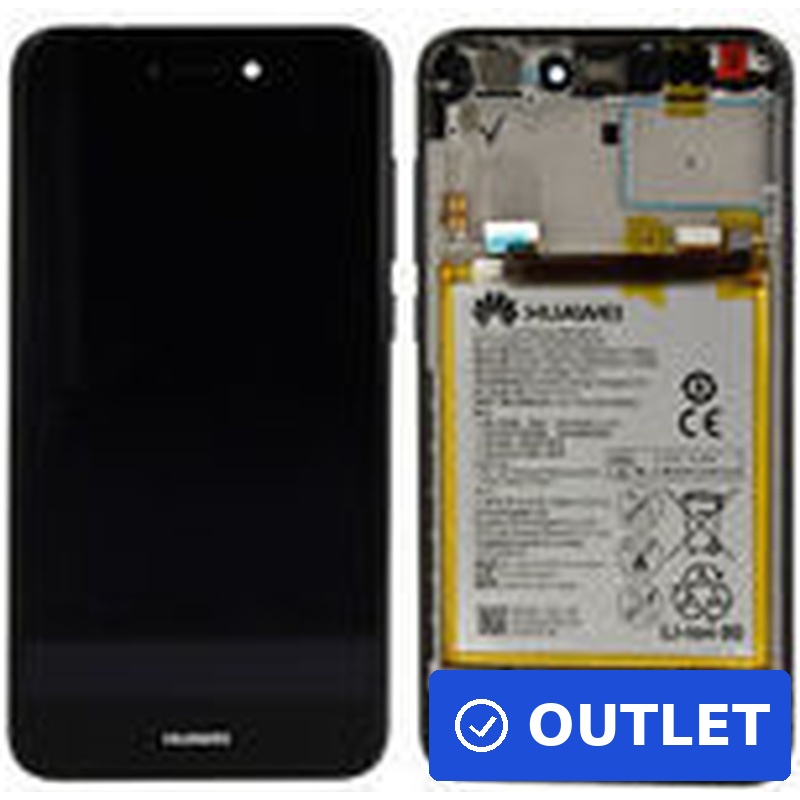 Ersatzteil Huawei P8 Lite 2017 Display (PRA-L31) Black (02351VBT) (B-Ware)