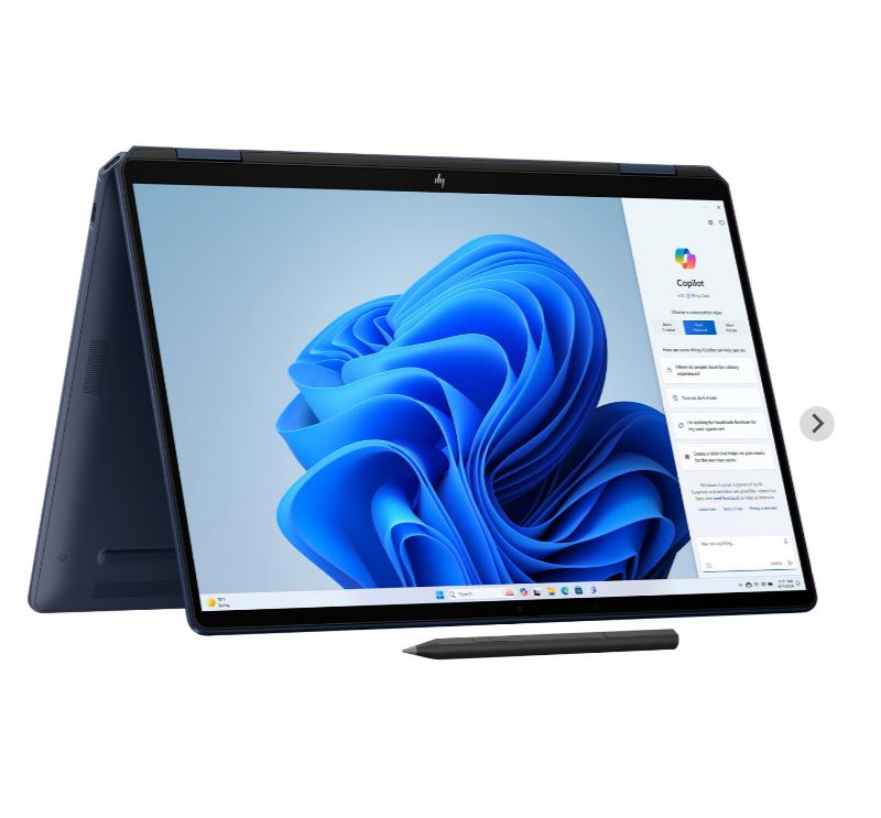 HP OmniBook Ultra Flip 14-fh0170ng 14" 2.8K OLED Touch 120Hz Intel Core Ultra 7 256V 16 GB RAM 512 GB SSD Atmospheric Blue