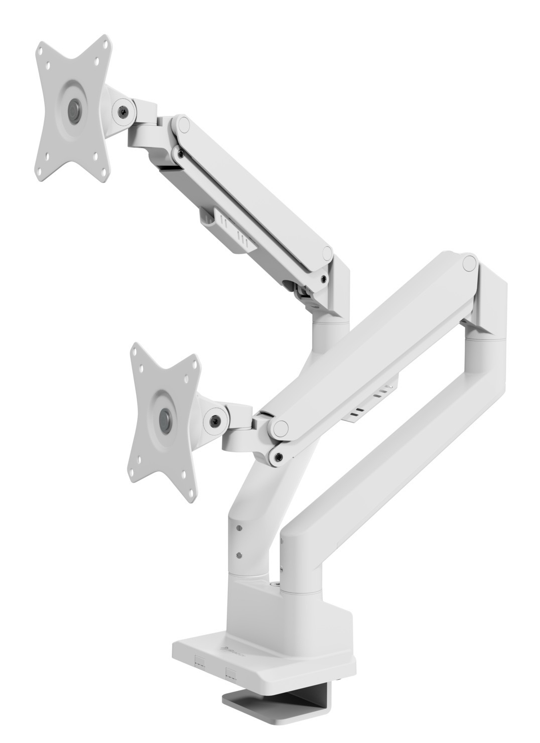 Arozzi Alzare Neo Duo 17"-32" 2 TFT Tischhalterung 9 kg Weiß