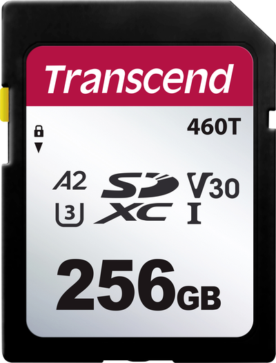 Transcend TS256GSDC460T-VS1 SD-Karte Retail 256 GB (TS256GSDC460T-VS1)