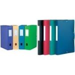 ELBA Sammelbox Memphis, Füllhöhe: 40 mm, DIN A4, rot aus PP, Stärke: 0,7 mm, mit beschriftbarem Rückenschild und (98402913)