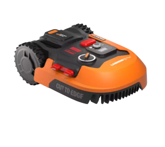 WORX Landroid M500 Plus Rasenmähroboter 18 cm 2 Ah Li-Ionen Schwarz, Orange