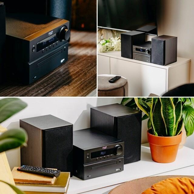 Adler AD 1917 HI-FI-Turm Bluetooth/ CD/ USB/ FM-Radio Schwarz (AD 1917)