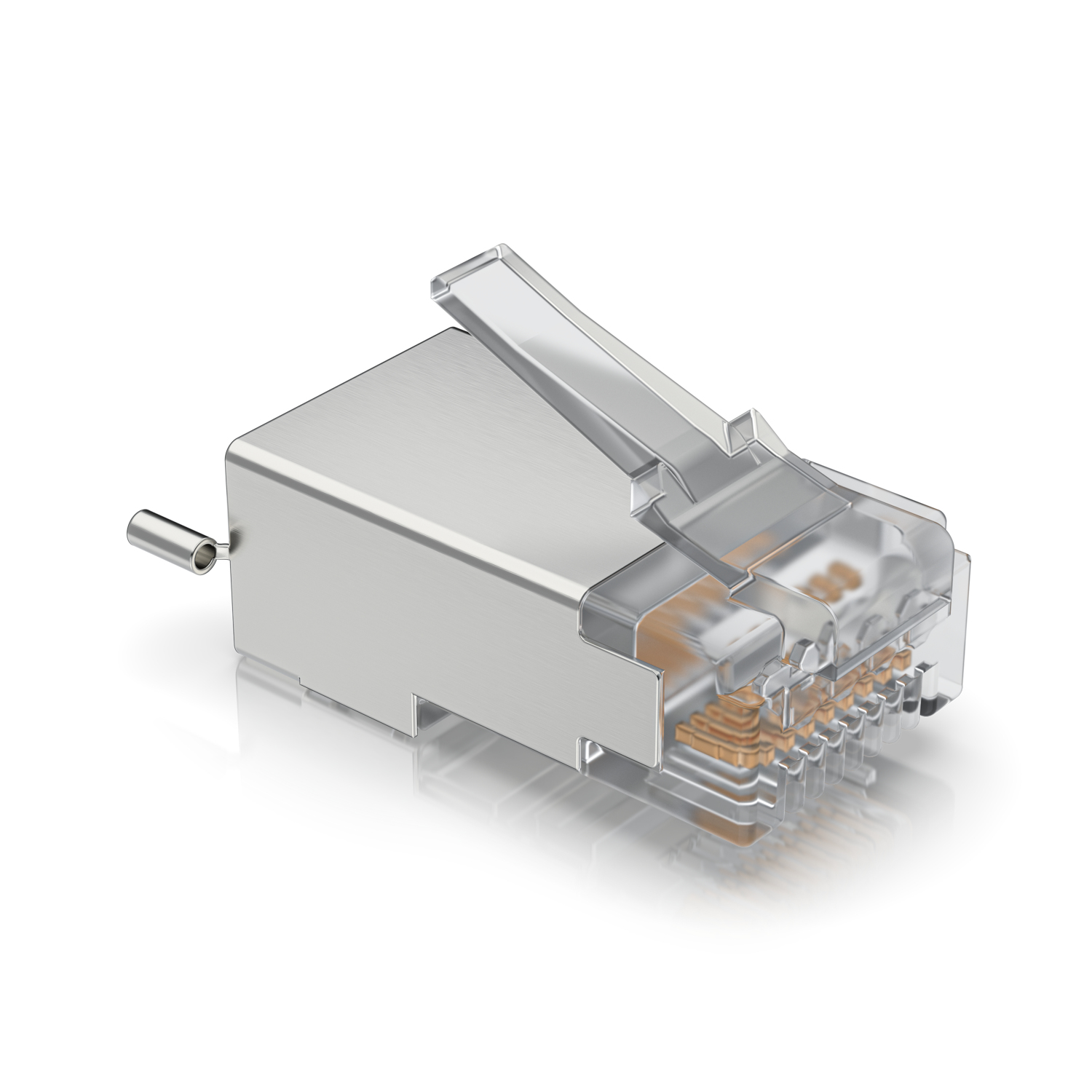 Ubiquiti UISP UISP-CONNECTOR-SHD RJ45 Netzwerkanschluss Silber