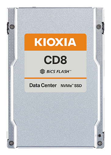 KIOXIA CD8-R 2.5" SSD 3,84 TB PCIe 4.0 x4 NVMe BiCS FLASH TLC