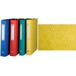 ELBA Ringbuch "EUROFOLIO", DIN A4, Karton, 2-Ring, sortiert in den Farben grün, rot, blau, gelb, Stärke: 0,7 mm, - 10 Stück (53001901-20)