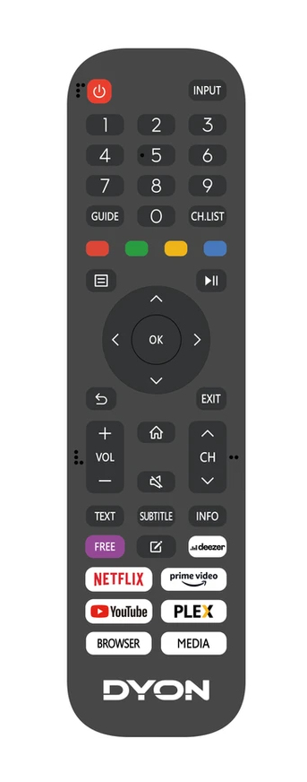 DYON Smart 40 VX-2 40" Full HD LED Smart-TV Schwarz