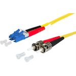 BTR 151P1JOAO10E OpDAT Patchkabel OS2 LC-D/2xST SM 1m gelb I-V(ZN)H E9/125 (151P1JOAO10E)