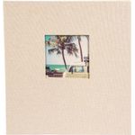 Album GOLDBUCH 27723 Bella Vista sandgrau 30x31/60 Seiten, weiße Blätter | Ecken/Aufkleber | Buchbinderei (27 723)