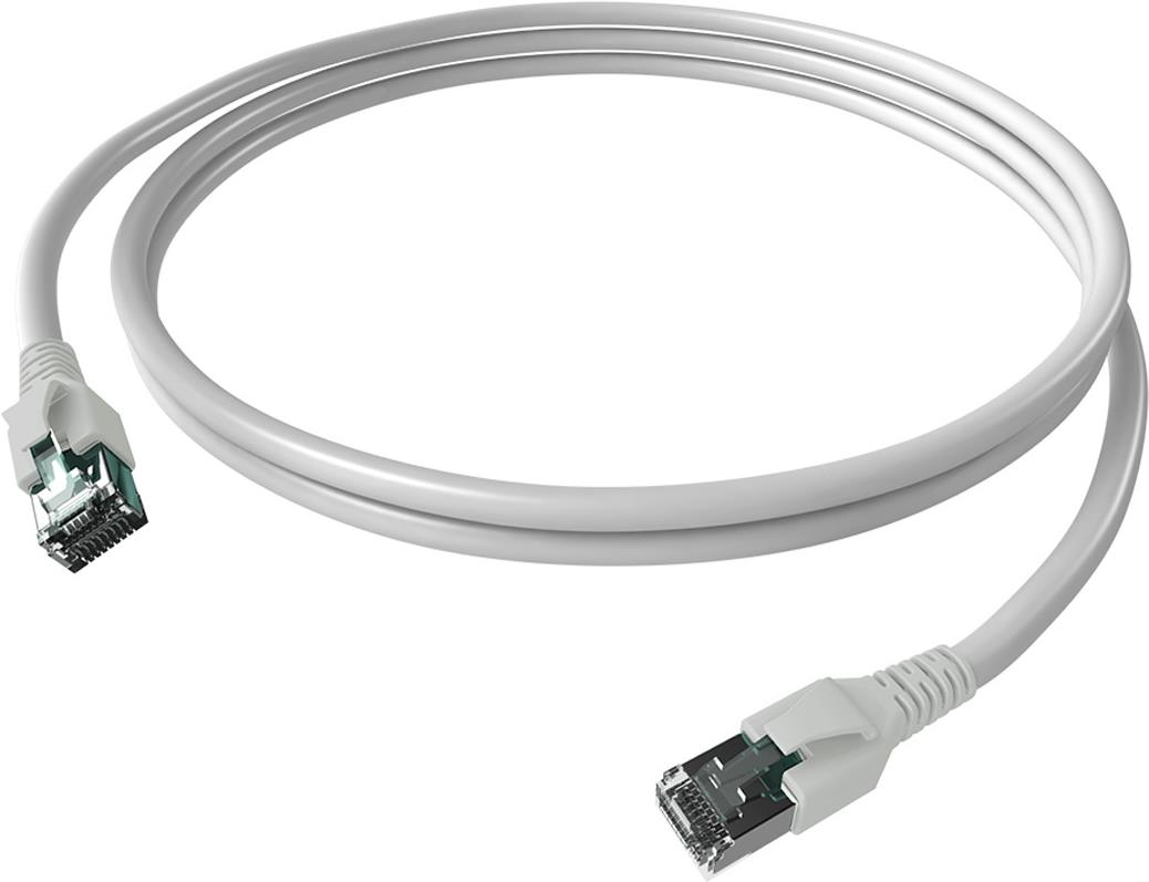 ZVK EasyLan CP1KWBWBW0030 FlexBoot Kat.6 Patchkabel A geschirmt weiß 3,0m (CP1KWBWBW0030)