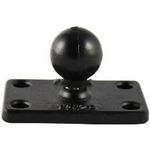 RAM Mounts Basisplatte rechteckig (1,5 x 2.5" ) - B-Kugel (1" ) (RAM-B-202U-1525)