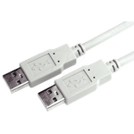 EFB-Elektronik USB2.0 Anschlusskabel A-A, St.-St., 1,0m, grau, Classic Hersteller: EFB Elektronik (K5253.1)