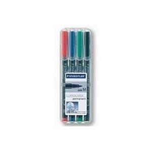 STAEDTLER Lumocolor Folienstifte-Set farbsortiert permanent 4 St. (317 WP4)