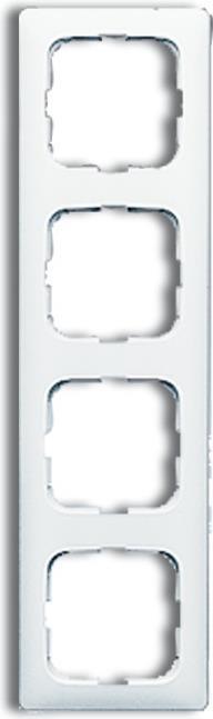 Busch-Jaeger 1725-0-1497 Wandplatte/Schalterabdeckung Weiß (1725-0-1497)