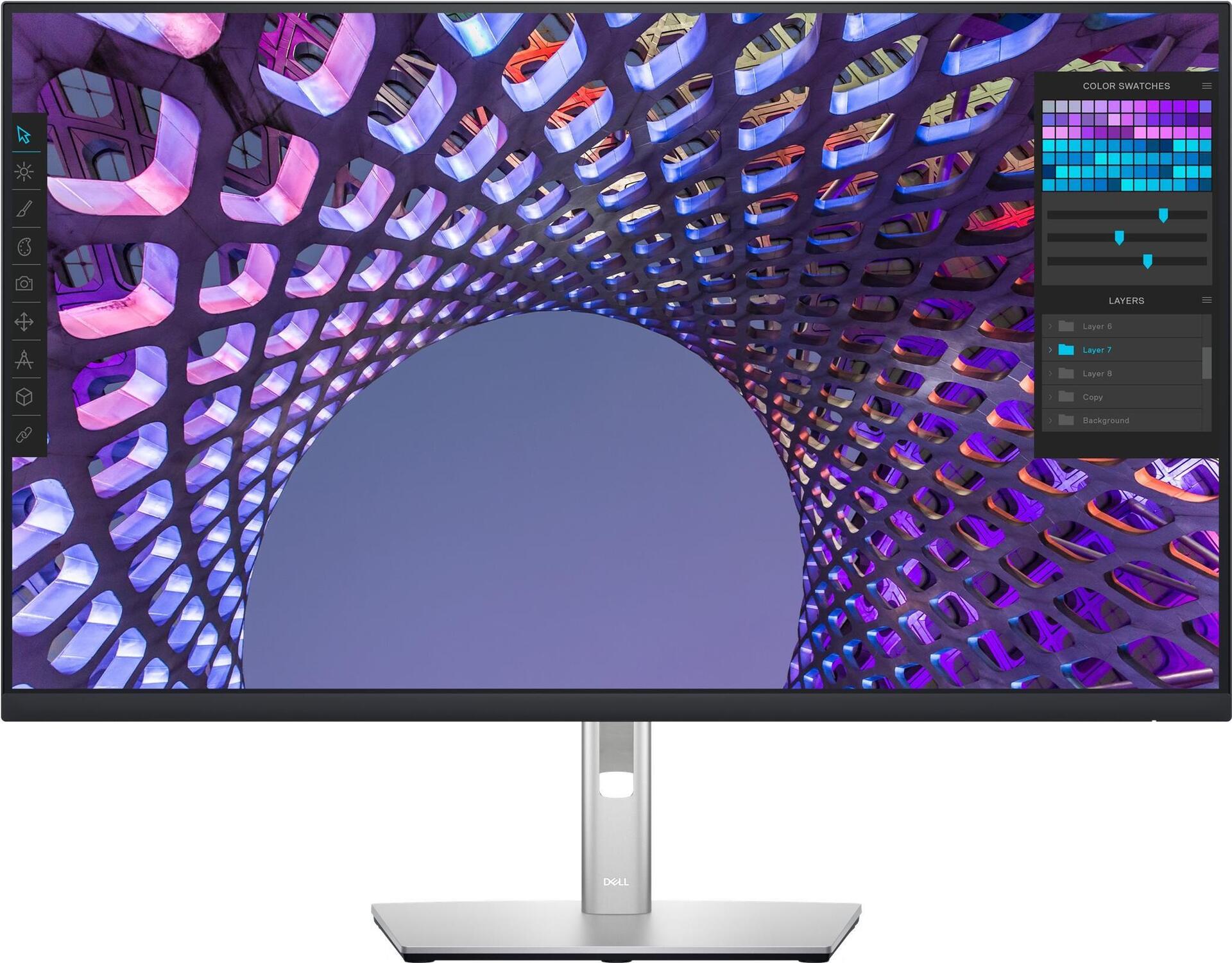 DELL P3223QE 80cm (31.5") 4K UHD IPS Monitor HDMI/DP/USB-C/LAN Pivot HV [Energieklasse F] (DELL-P3223QE)