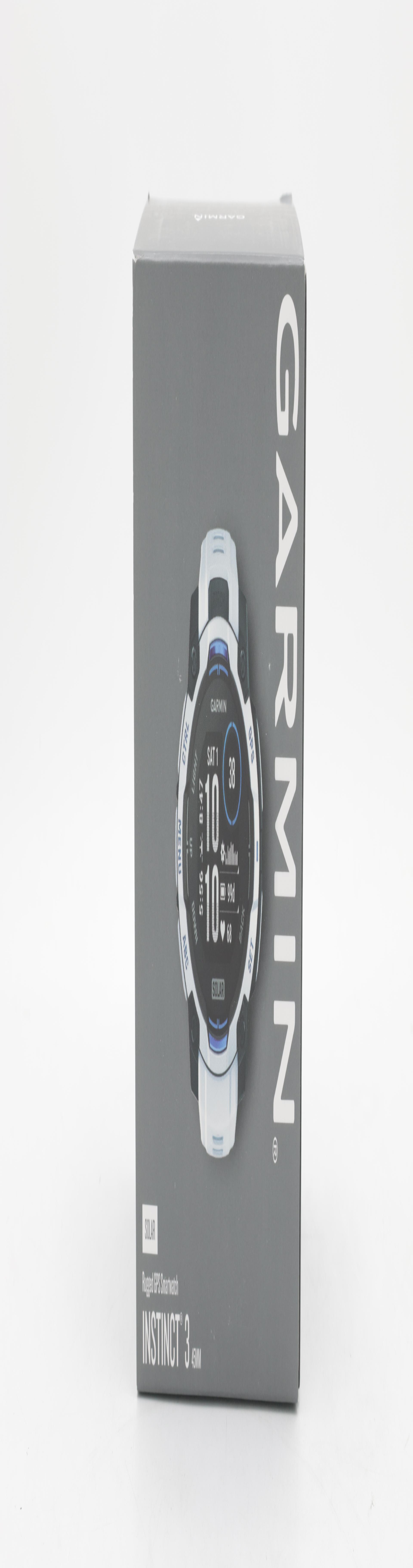 Garmin Instinct 3 Solar 0.9" 28 Tage Akkulaufzeit Schwarz/Steinweiß