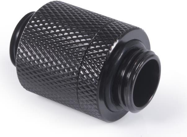 Alphacool ES D-Plug 20mm G1/4 AG auf G1/4 AG - Deep Black (17579)